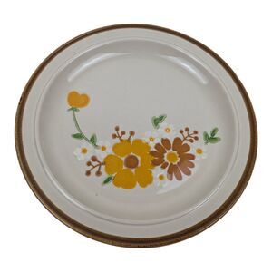Homer Laughlin Floral Ceramic 10" Dinner Plate replacement Vintage MCM